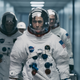 Ryan Gosling playing astronaut in First Man